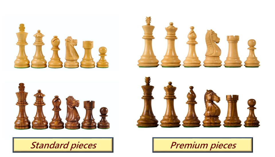 Tournament size wooden chess set — Three Trees Workshop